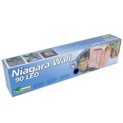 Ubbink Cascata da Giardino Niagara 90 cm con LED Acciaio Inox 1312126