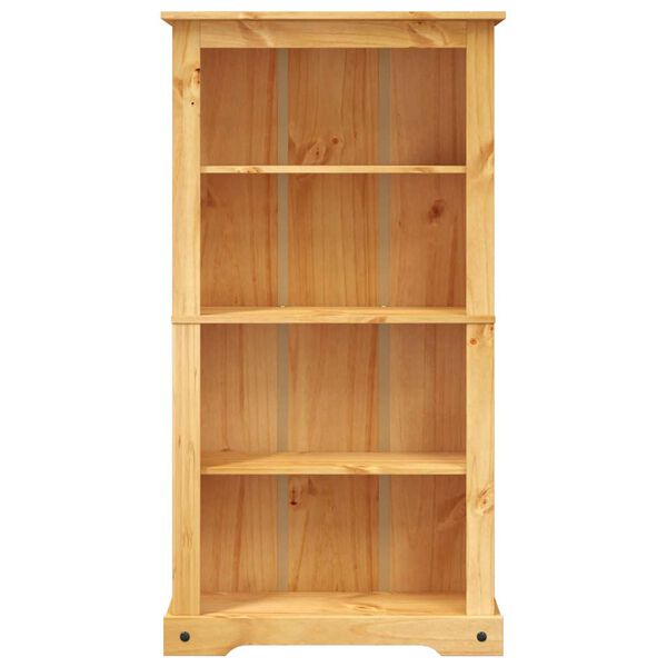vidaXL Libreria a 4 Ripiani Pino Messicano Corona Range 80x29x150 cm