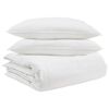 vidaXL Set di Piumoni con cuscino 3 pz Bianco Piuma d'anatra