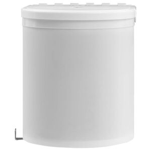 vidaXL Pattumiera da Incasso per Cucina in Plastica 8 L