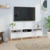 vidaXL Mobile Porta TV Bianco 150x30x44,5 cm in Legno Multistrato