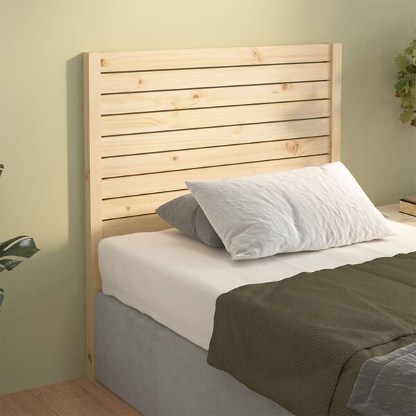 vidaXL Testiera per Letto 106x4x100 cm in Legno Massello di Pino