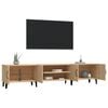 vidaXL Mobile TV Rovere Sonoma 180x31,5x40 cm Legno ingegnerizzato