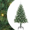 vidaXL Albero di Natale Verde 180 cm PVC