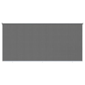 vidaXL Tenda a Rullo Esterno Blocco UV 90% Grigio Chiaro 350 x 230 cm