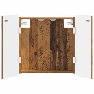 vidaXL Armadio per Dartboard ZWOLLE Legno antico 52,5 x 10,5 x 57,5 cm