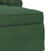 vidaXL Chaise Longe con Gonna Verde Giungla 91 x 157 x 91 cm