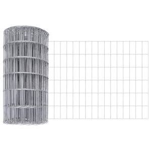 vidaXL Recinzione Euro 0,6 x 10 m Ferro rivestito in PVC