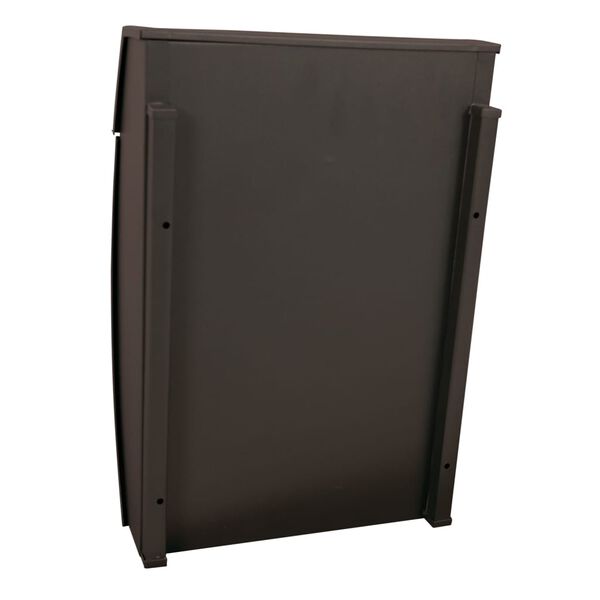 V-Part Cassetta Postale Geronan Matt Nera