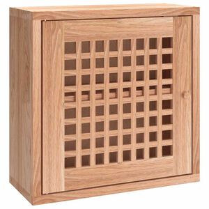 vidaXL Armadietto da Parete 42x18x42 cm in Legno Massello di Noce