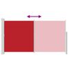 vidaXL Tendalino Laterale per Patio Terrazzo 160 x 300 cm Rosso