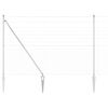 vidaXL Palo della recinzione Zincato 25 x 1,6 m Acciaio