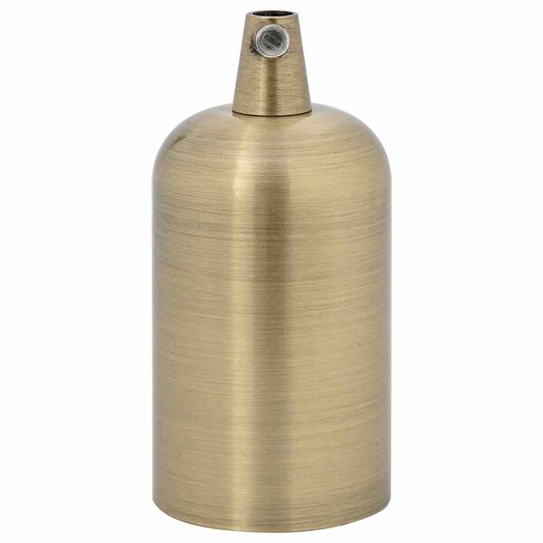 vidaXL Portalampade 2 pz Bronzo E27