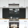 vidaXL Rivestimento da Cucina 2 pcs Grigio scuro 70 x 60 cm