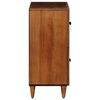 vidaXL Credenza con porta Noce 60 x 33 x 75 cm Legno di mango massello