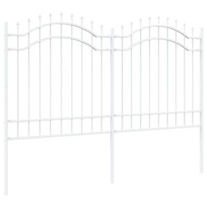 vidaXL Recinzione per Giardino Woerden Bianco 240 x 165 cm