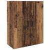 vidaXL Credenza Legno vecchio 69,5 x 34 x 180 cm Legno multistrato