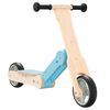 vidaXL Monopattino per Bambini 2 in 1 Azzurro