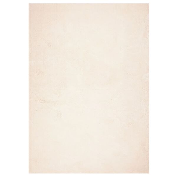 vidaXL Tappeto a Pelo Corto HUARTE Morbido e Lavabile Beige 120x170 cm