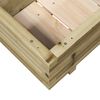 vidaXL Fioriera da Giardino 70x40x26,5 cm in Legno di Pino Impregnato