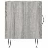 vidaXL Comodini 2 pz Grigio Sonoma 40x40x50 cm in Legno Multistrato