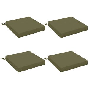 vidaXL Cuscini per Sedia in 4 Pezzi SOEST 4 pz 100% Poliestere