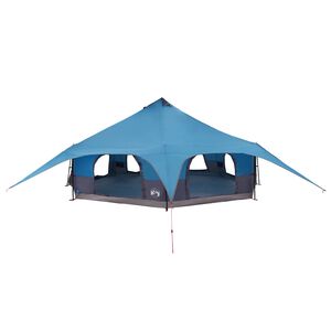 vidaXL Tenda Familiare 18 persona Blu