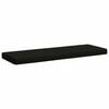 vidaXL Cuscino per Panchina a 1 Pezzo VUGHT 100% Poliestere Nero
