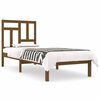 vidaXL Giroletto Marrone Ambra in Legno Massello di Pino 100x200 cm