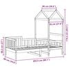 vidaXL Dormeuse con Tetto 80x200 cm in Legno Massello di Pino