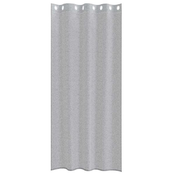 vidaXL Tenda in Velo 2 pcs Grigio scuro 225 x 140 cm Poliestere