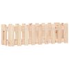 vidaXL Fioriera Rialzata Giardino a Recinzione 100x30x30 cm Legno Pino