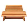 vidaXL Lettini 2pz Marrone Cera 205x60x31,5 cm Legno Massello di Pino