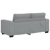 vidaXL Divano a 2 Posti Grigio Chiaro 180x77x82 cm in Tessuto