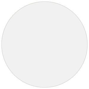 vidaXL Protezione Tavolo Trasparente &Oslash; 60 cm 1,6 mm in PVC