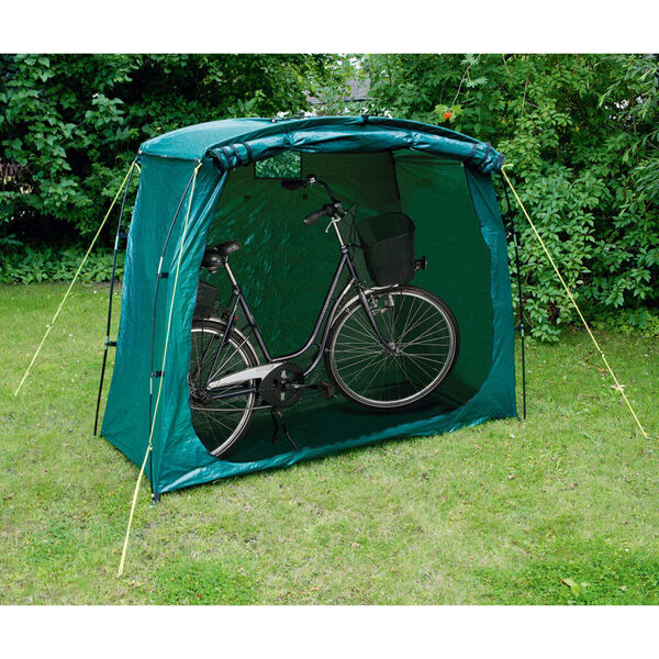 Happy People Garage Universale per Biciclette 200x80x150 cm Verde