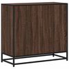 vidaXL Libreria Rovere Marrone 80,5x35x76 cm in Legno Multistrato