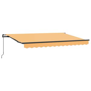 vidaXL Tenda retrattile Sabbia 300 x 250 cm Poliestere e Alluminio