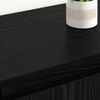vidaXL Sideboards 2 pcs Rovere Nero 60 x 35 x 70 cm Legno multistrato
