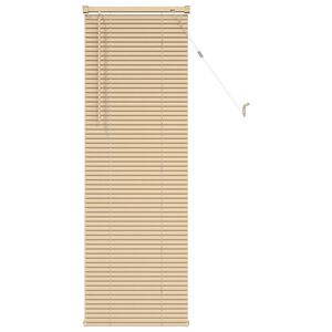 vidaXL Tenda Veneziana Marrone Chiaro con Motivo 150 x 40 cm 25 mm PVC