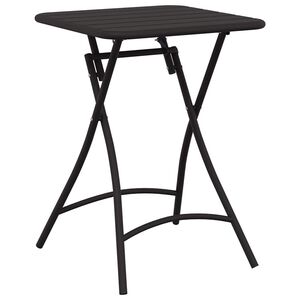 vidaXL Tavolo da bistrot Antracite 55 x 55 x 72,5 cm