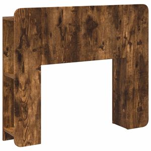 vidaXL Testata del letto Rovere Fumo Legno ingegnerizzato