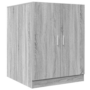 vidaXL Mobile per Lavatrice Grigio Sonoma 71x71,5x91,5 cm