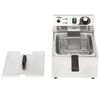 vidaXL Friggitrice Elettrica in Acciaio Inossidabile 10 L 3000 W