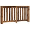 vidaXL Copertura Termosifone Legno Antico 149x20x82 Legno Multistrato