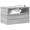 vidaXL Comodino a Muro Grigio Sonoma 45x26x28,5 cm