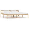 vidaXL Giroletto senza Materasso 160x200 cm in Legno Massello di Pino