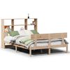 vidaXL Letto Libreria senza Materasso 140x200 cm in Legno di Pino