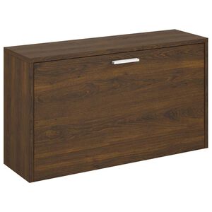 vidaXL Scarpiera Rovere Marrone 80x24x45 cm in Legno Multistrato