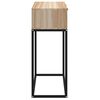 vidaXL Tavolino Consolle 80x30x75 cm Legno Multistrato e Ferro